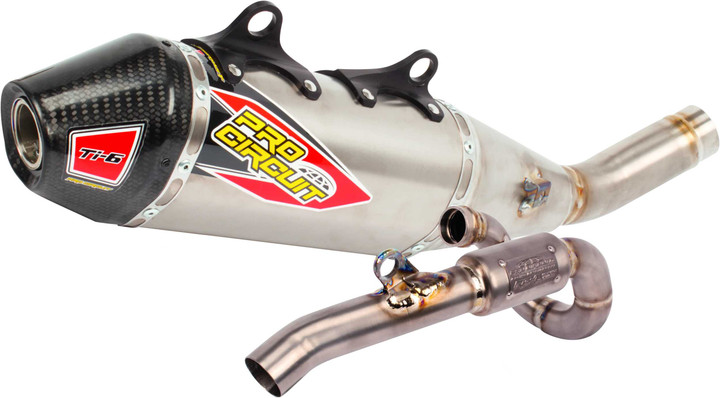 PRO CIRCUIT Ti-6 Ti System W/Carbon Cap 03122525F