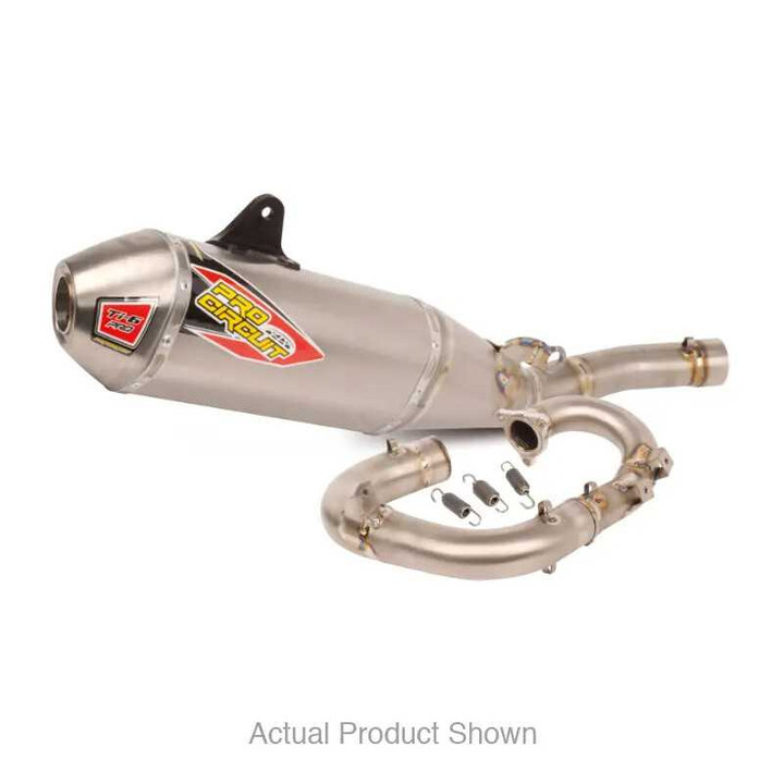 PRO CIRCUIT Ti-6 Bc Pro Titanium System W/ Titanium End-Cap 0332545BC