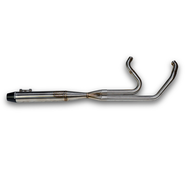 SAWICKI Intmdtr M8 Flt Full Brushed Ss W/Black End Cap 930-02608