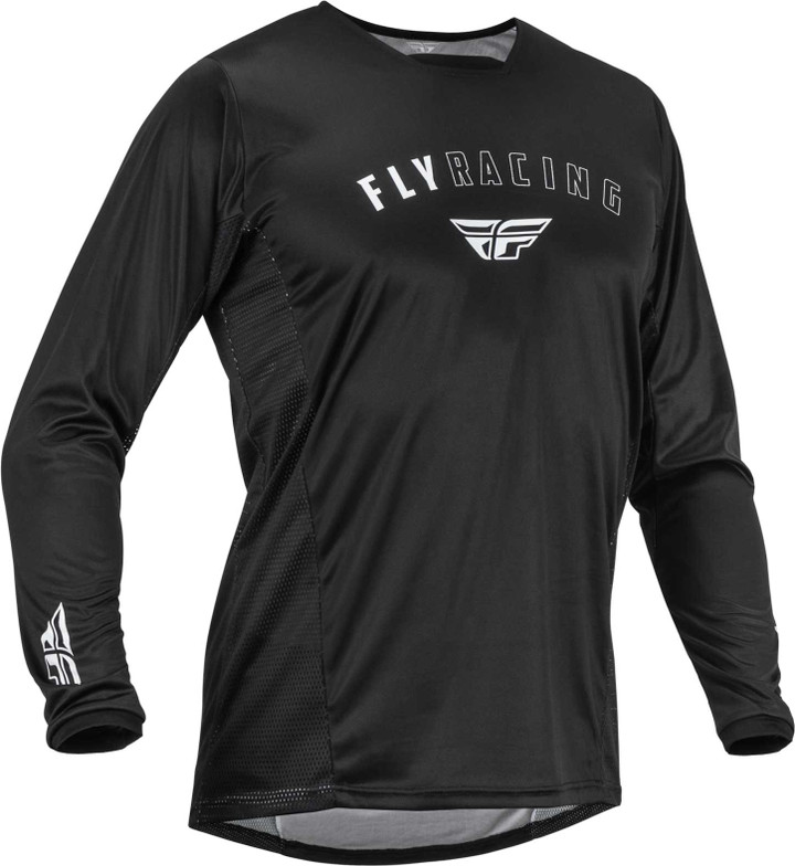 FLY RACING Patrol Jersey Black/White Xl 376-650X