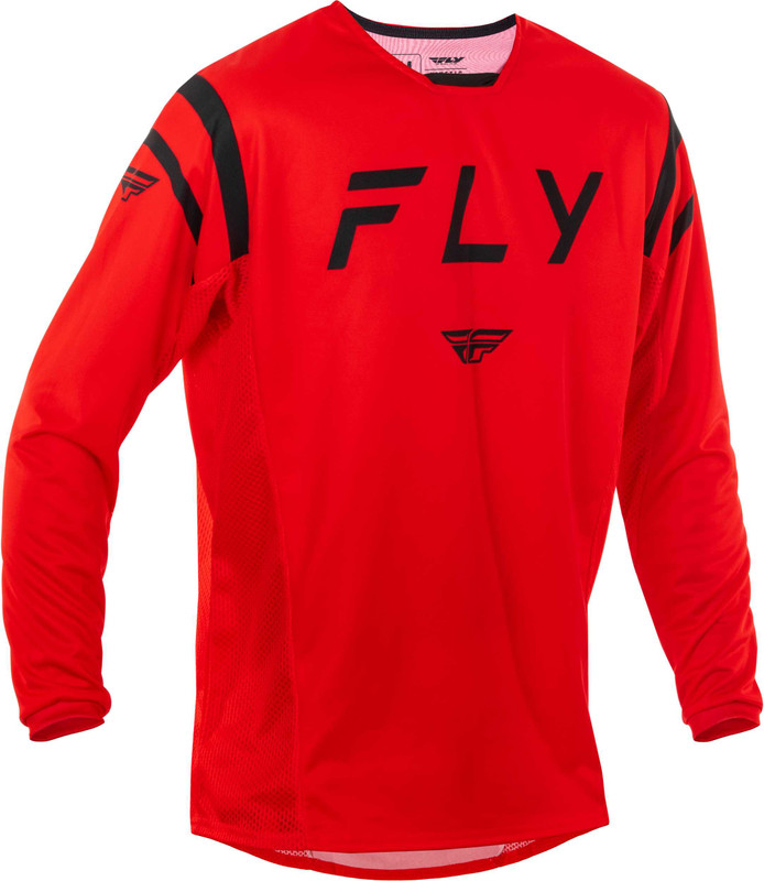FLY RACING Kinetic Center Jersey Red/Black 2X 378-5222X