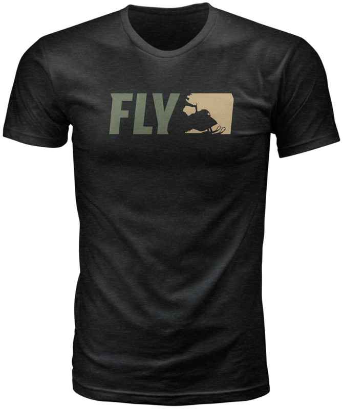 FLY RACING Fly Primary Tee Black Xl 352-0521X