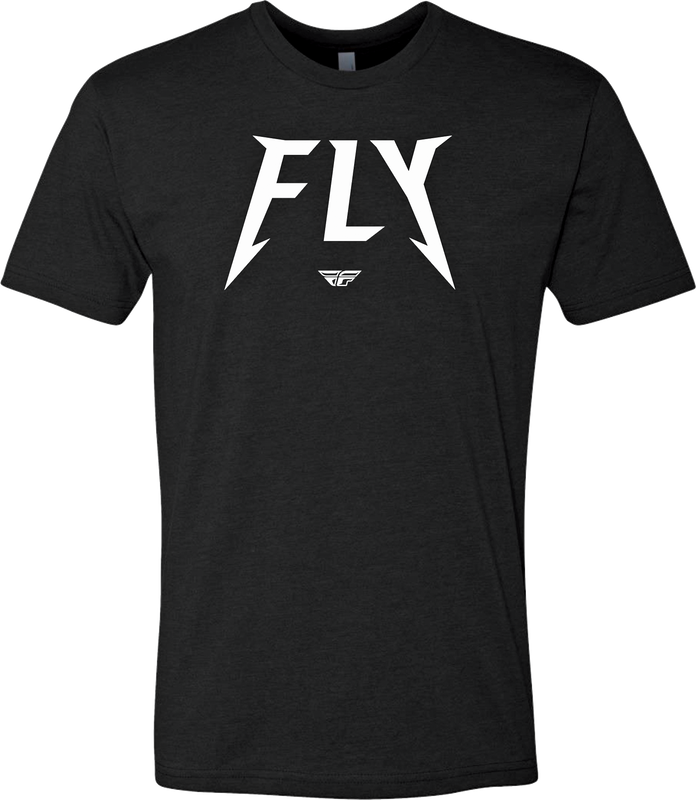 FLY RACING Fly Master Tee Black Md 354-0320M