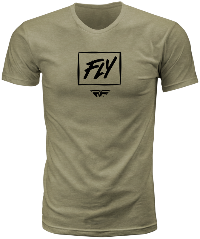 FLY RACING Fly Zoom Tee Light Olive 2X 352-01452X