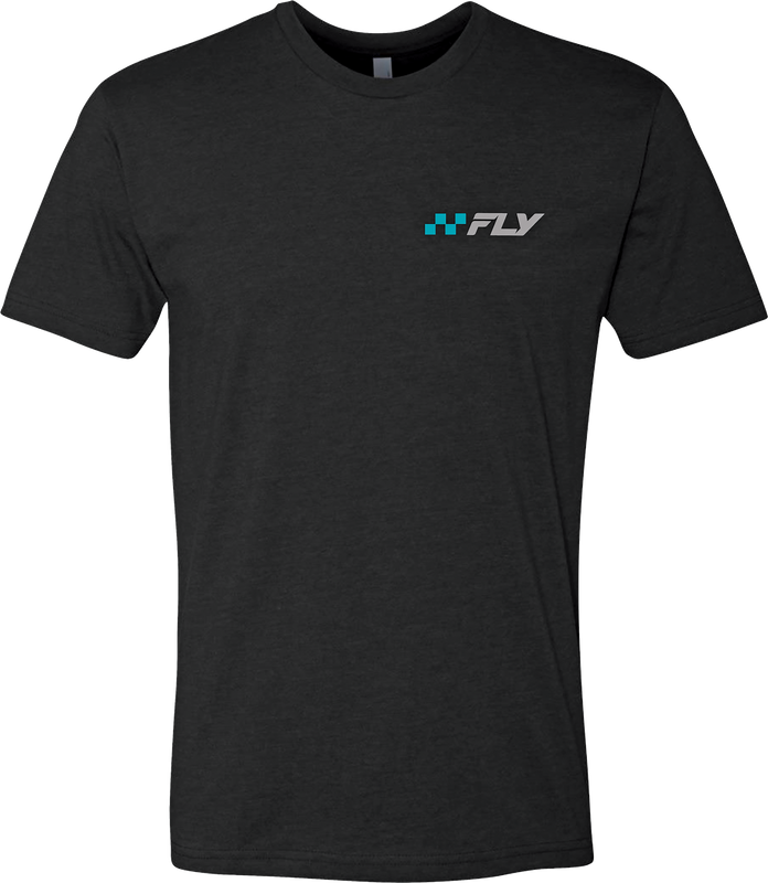 FLY RACING Fly Victory Tee Black Md 354-0326M
