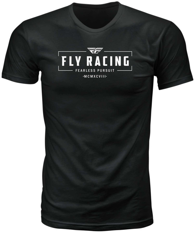 FLY RACING Fly Motto Tee Black 2X 352-00602X