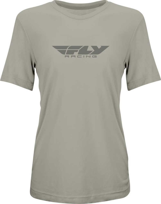 FLY RACING Women'S Fly Origin Corp Tee Stone Heather 2X 356-01012X