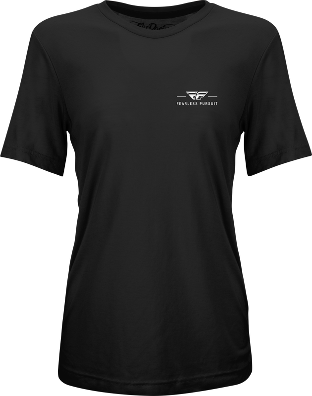 FLY RACING Women'S Fly Motto Tee Black Lg 356-0050L