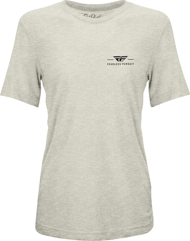 FLY RACING Women'S Fly Motto Tee Cream Sm 356-0054S
