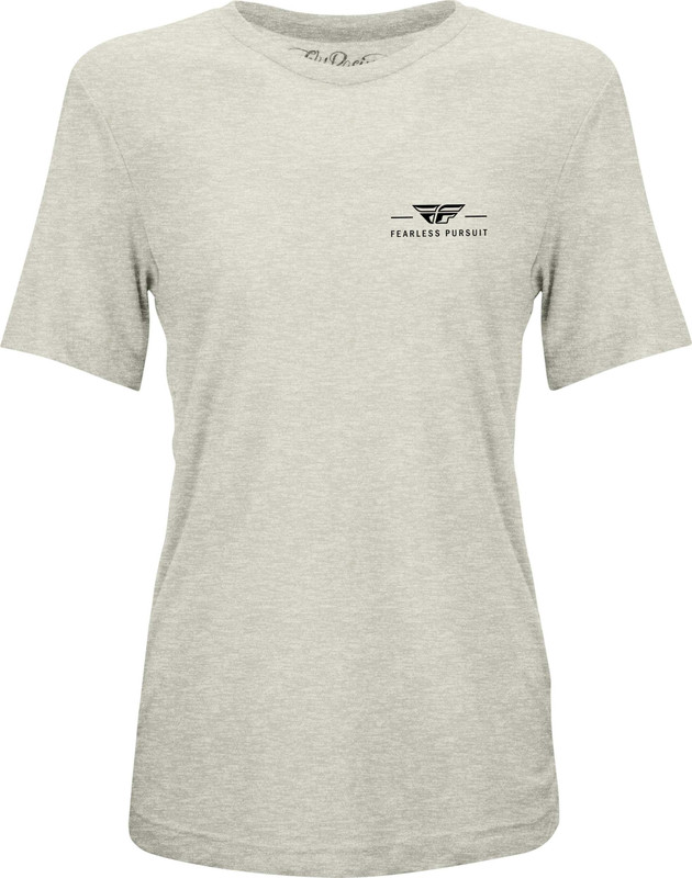 FLY RACING Women'S Fly Motto Tee Cream Sm 356-0054S