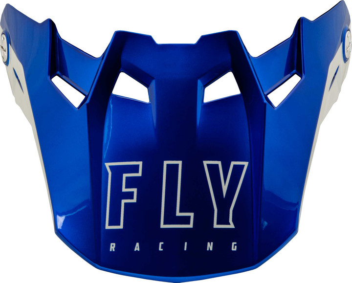 FLY RACING Formula Cc Centrum Visor Metallic Blue/Light Grey Yl/Sm 73-47132S