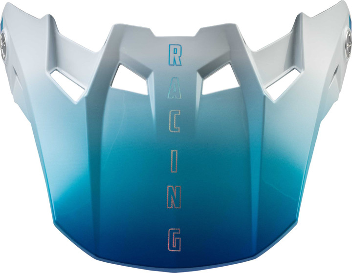 FLY RACING Formula Cc Driver Helmet Visor Black/Blue/White Md/Lg 73-47111M