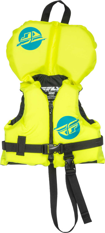 FLY RACING Infant Flotation Vest Hi-Vis/Teal 221-30311