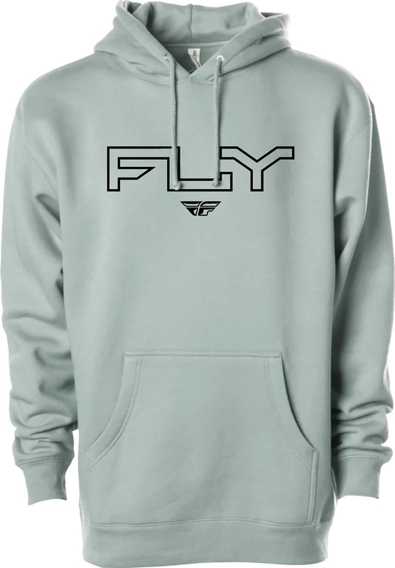 FLY RACING Youth Fly Edge Hoodie Dusty Sage Yl/Yx 354-03062