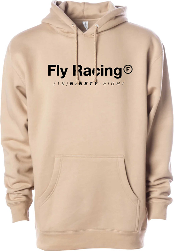 FLY RACING Fly Trademark Hoodie Sandstone Md 354-0303M