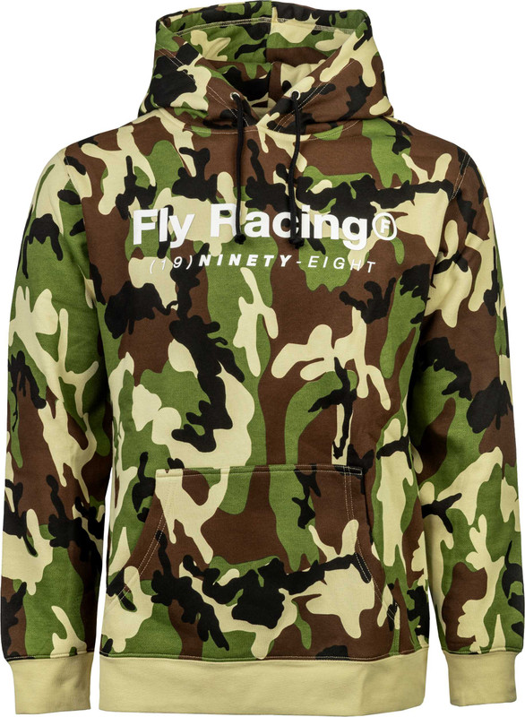 FLY RACING Fly Trademark Hoodie Army Camo Lg 354-0300L