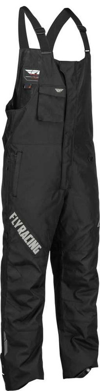 FLY RACING Youth Aurora Bib Black Ym 470-4400YM