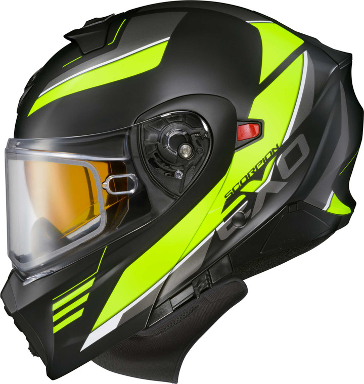 SCORPION EXO Exo-Gt930 Cold Weather Helmet Modulus Hi-Vis Md (Dual Pane) 93-1034-SD
