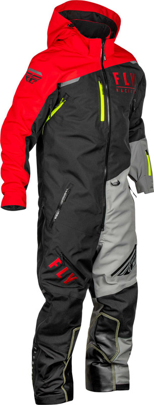 FLY RACING Cobalt Shell Sb Monosuit Black/Red Sm 470-4364S