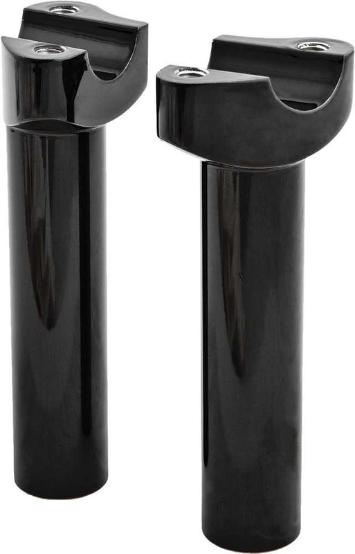 HARDDRIVE H-Bar Risers 5.5" Straight Black 04-574