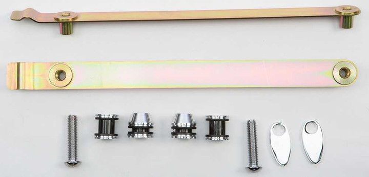 HARDDRIVE Docking Hardware Kit Chrome Dyna 06-17 086074