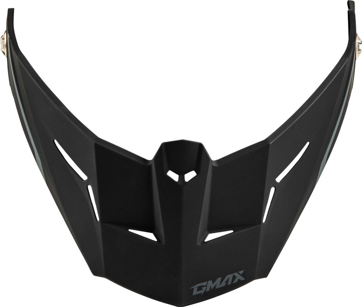 GMAX Md-74 Visor W/Screws Spectre Matte Black/Red G074163