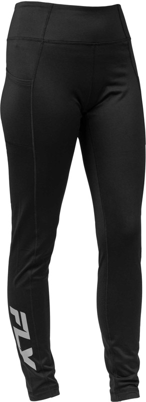 FLY RACING Wmn'S Hvywght Baselayer Pant Black Sm 354-6407S
