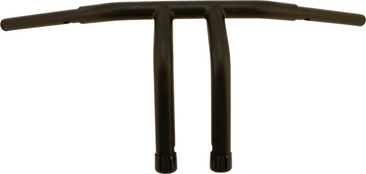 HARDDRIVE 1.25" Fat Tiller-Bar 10" Rise Satin Black 21-546SB