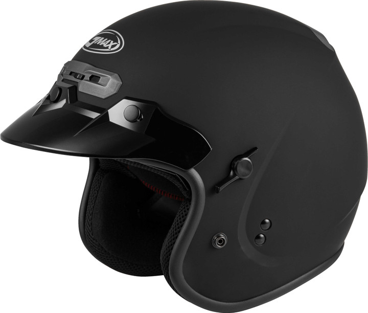 GMAX Gm-32 Open-Face Helmet Matte Black Md G1320075