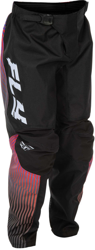 FLY RACING Youth F-16 Pants Black/Red/Purple Sz 22 379-23122