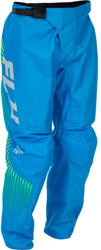 FLY RACING Youth F-16 Pants Blue/Hi-Vis Sz 22 379-23322