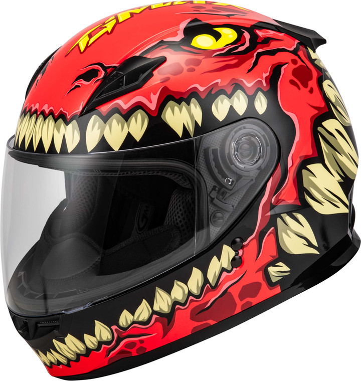 GMAX Youth Gm-49Y Drax Helmet Red Ys F1499370