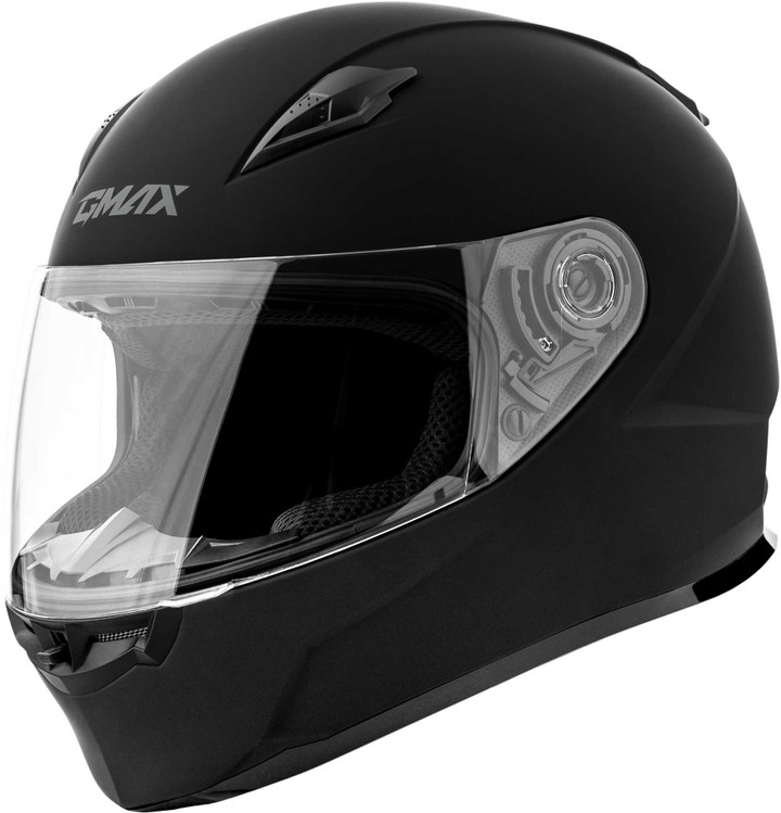 GMAX Ff-49 Solid Helmets Matte Black Lg G7490076