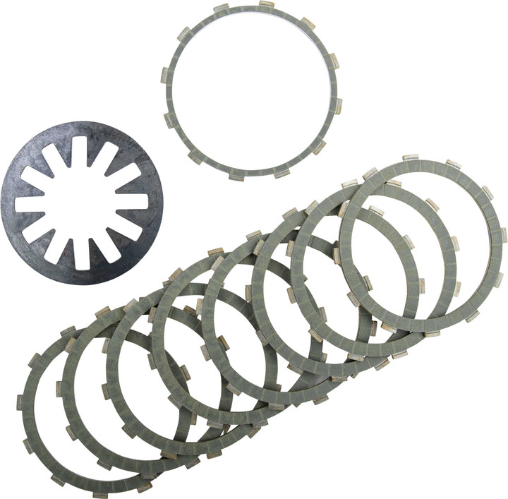 HARDDRIVE Aramid Clutch Friction Set With Hd Diaphram Spring HDC7012