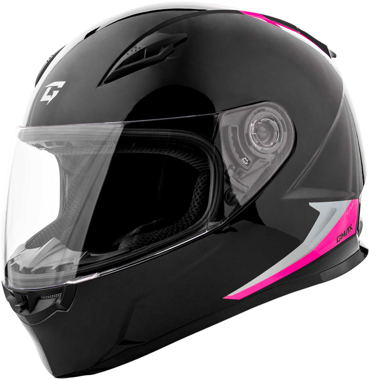 GMAX Ff-49 Syth Helmet Black/Pink Xs F1498403