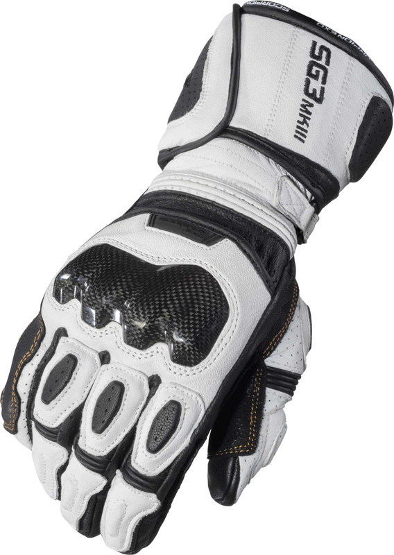 SCORPION EXO Sg3 Mk Iii Gloves White/Black Xl G30-146