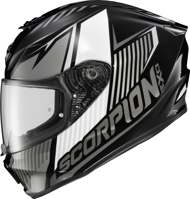 SCORPION EXO Exo-R330 Full-Face Helmet Hawker Phantom Lg 33-1135