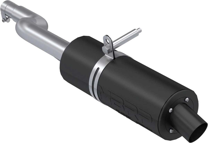 MBRP Single Slip-On System W/ Sport Muffler Blk AT-6104SP