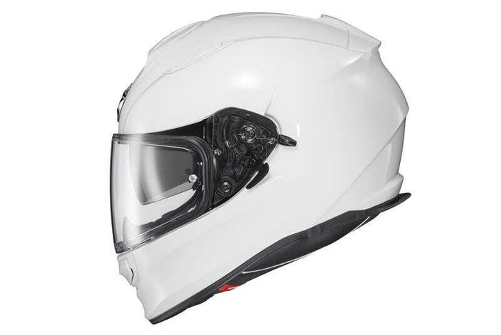 SCORPION EXO Ryzer Full-Face Helmet Gloss White Lg RYZ-0055