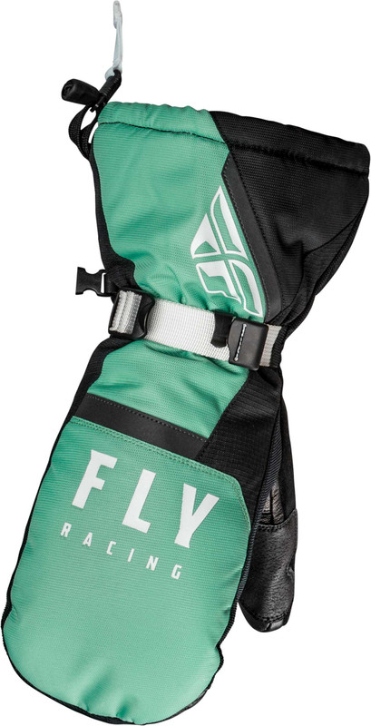 FLY RACING Cascade Mittens Black/Mint Md 363-3932M