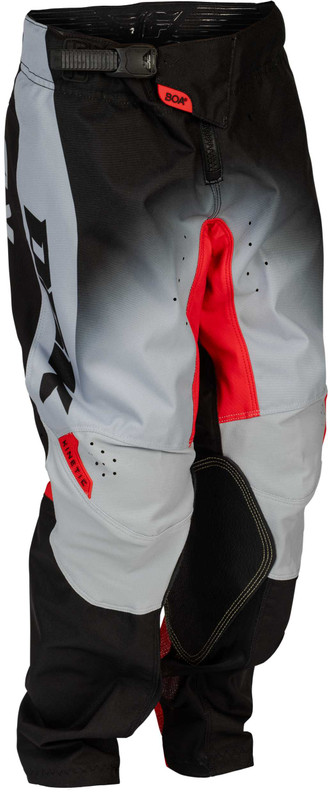 FLY RACING Youth Kinetic Dbk Pants Grey/Black/Red Sz 18 379-53018
