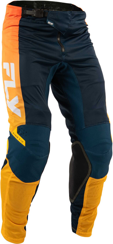 FLY RACING Kinetic Mesh Pants Navy/Orange Sz 38 380-32638