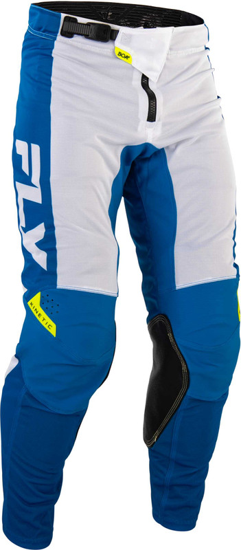 FLY RACING Kinetic Mesh Pants Blue/White/Hi-Vis Sz 40 380-32440