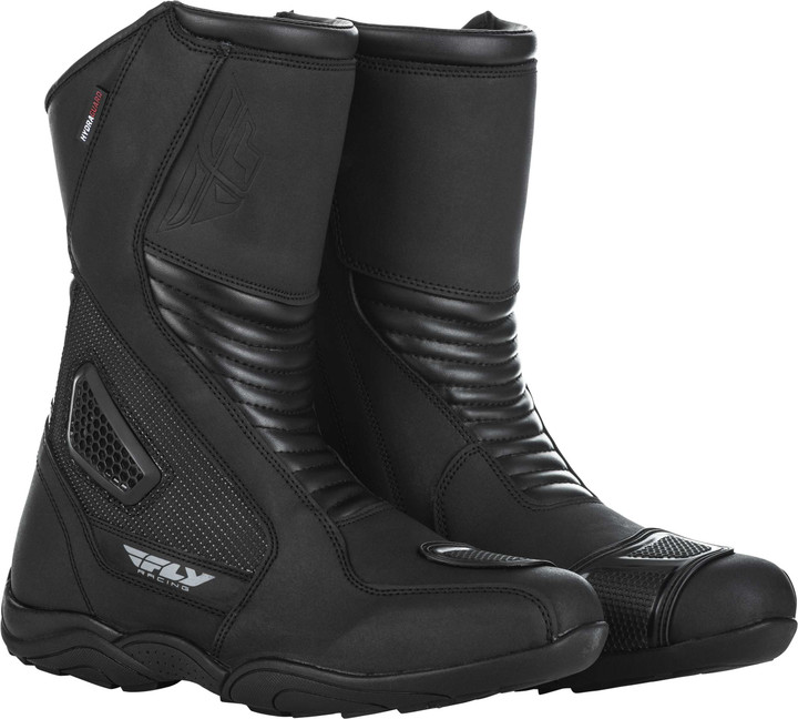 FLY RACING Milepost Boots Black Sz 10 361-98010