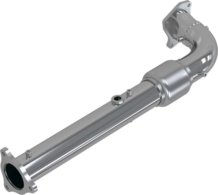 MBRP Single Slip-On 2.5" Race Pipe Chrome AT-9524RP