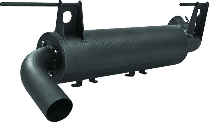 MBRP Single Slip-On System W/ Performance Muffler Blk AT-8513P