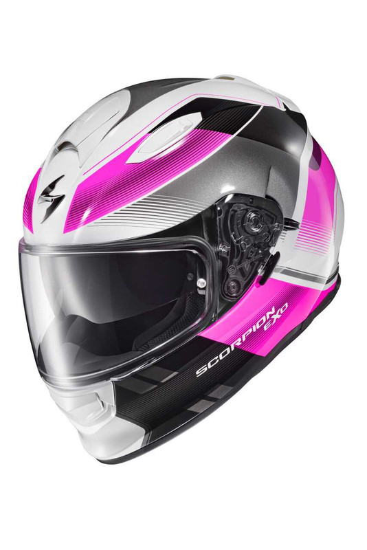 SCORPION EXO Ryzer Full-Face Helmet Edge Pink Xs RYZ-1032