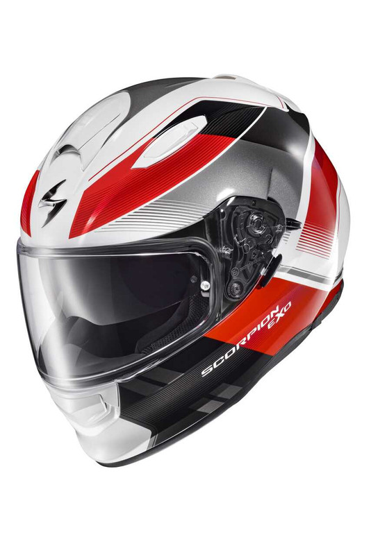 SCORPION EXO Ryzer Full-Face Helmet Edge Red Sm RYZ-1013
