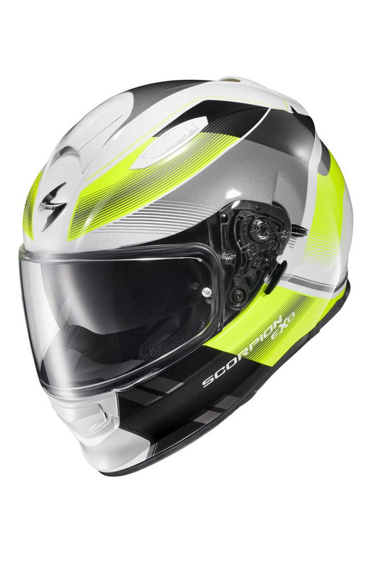 SCORPION EXO Ryzer Full-Face Helmet Edge Hi-Viz Sm RYZ-1023