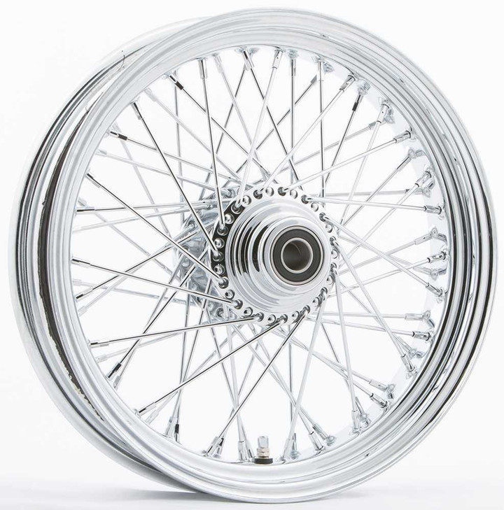 HARDDRIVE Fr 60-Spk Sd Chrome 16X3.5 Wide-Hub 1" Axl 00 Ltr 051-02631